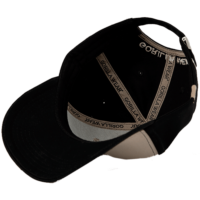 Черно-бежевая кепка Buckley Cap от Gorilla Wear