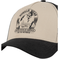 Черно-бежевая кепка Buckley Cap от Gorilla Wear