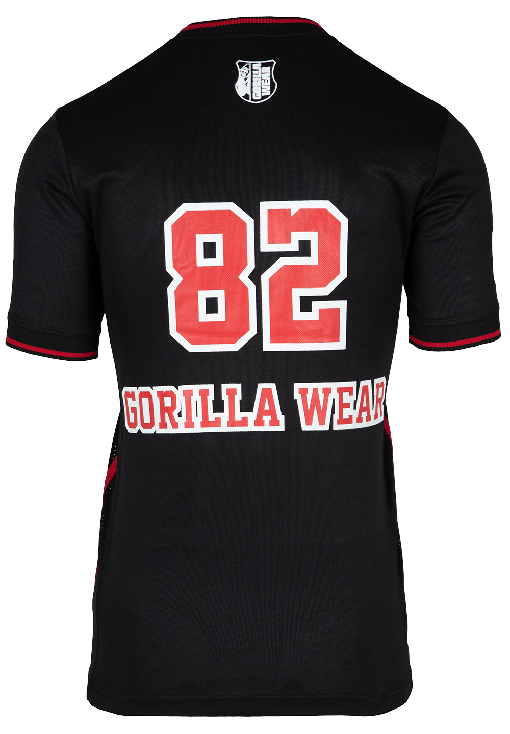 Футболка San Mateo T-Shirt – Black/Red от Gorilla Wear
