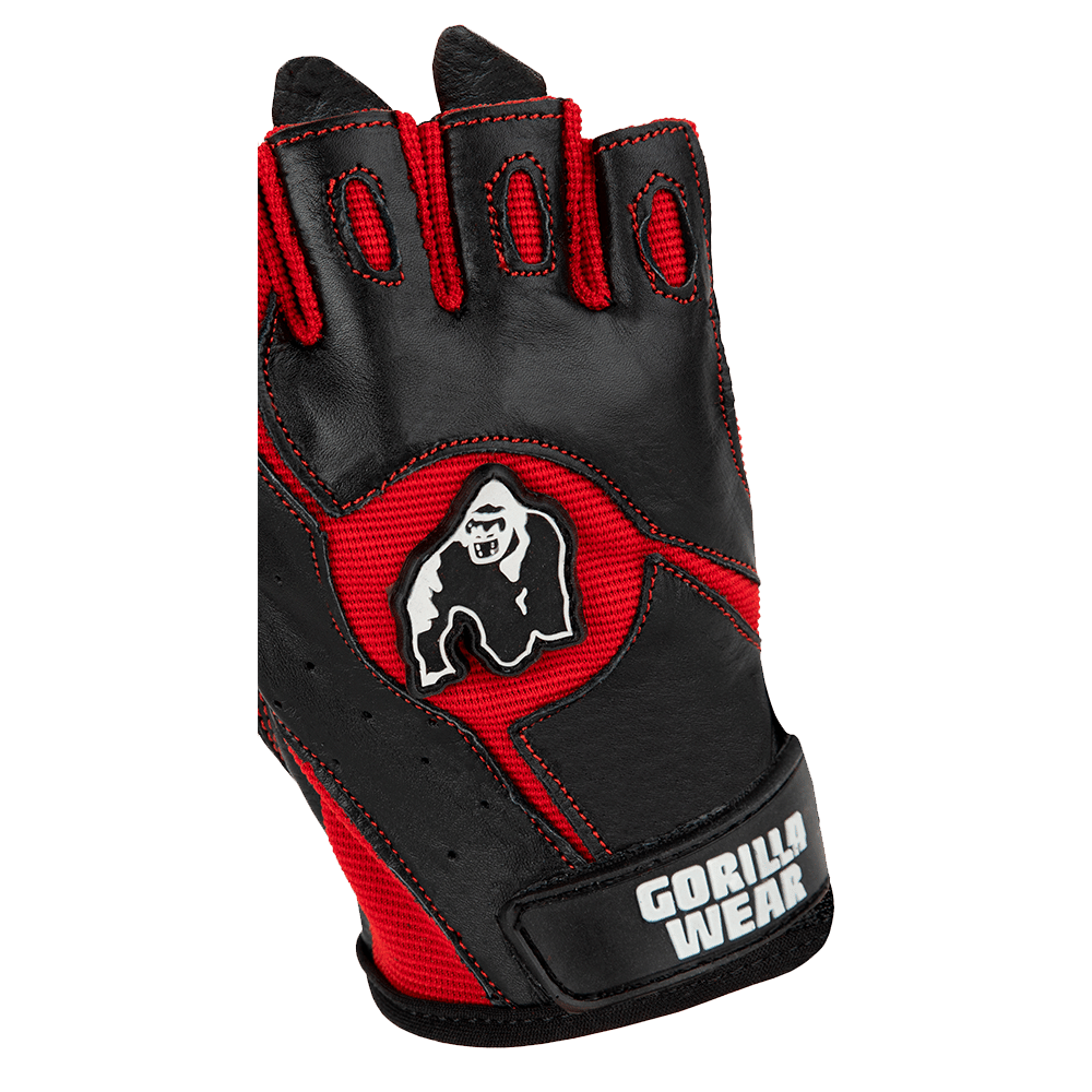 Mitchell Training Gloves – Black/Red