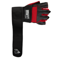 Перчатки Dallas Wrist Wraps Gloves - Black/Red от Gorilla Wear
