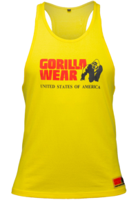 Майка Classic Tank Top – Yellow от Gorilla Wear