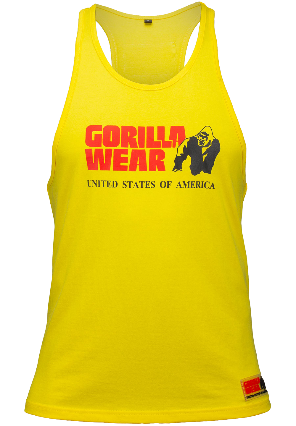 Майка Classic Tank Top – Yellow от Gorilla Wear