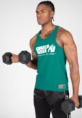 Энергичная майка Gorilla Wear Classic Бирюзово-зеленый для занятий спортом