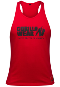 Майка Classic Tank Top – Red от Gorilla Wear