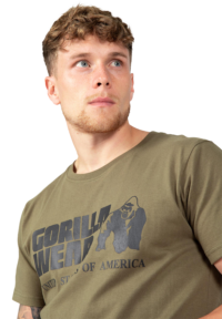Футболка Classic T-shirt – Army Green от Gorilla Wear