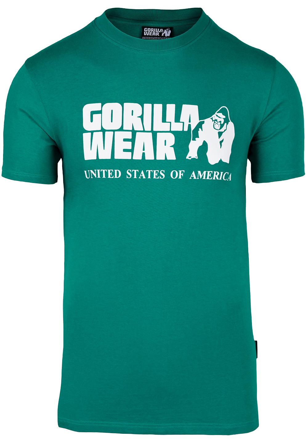 Футболка Classic T-shirt – Teal Green от Gorilla Wear