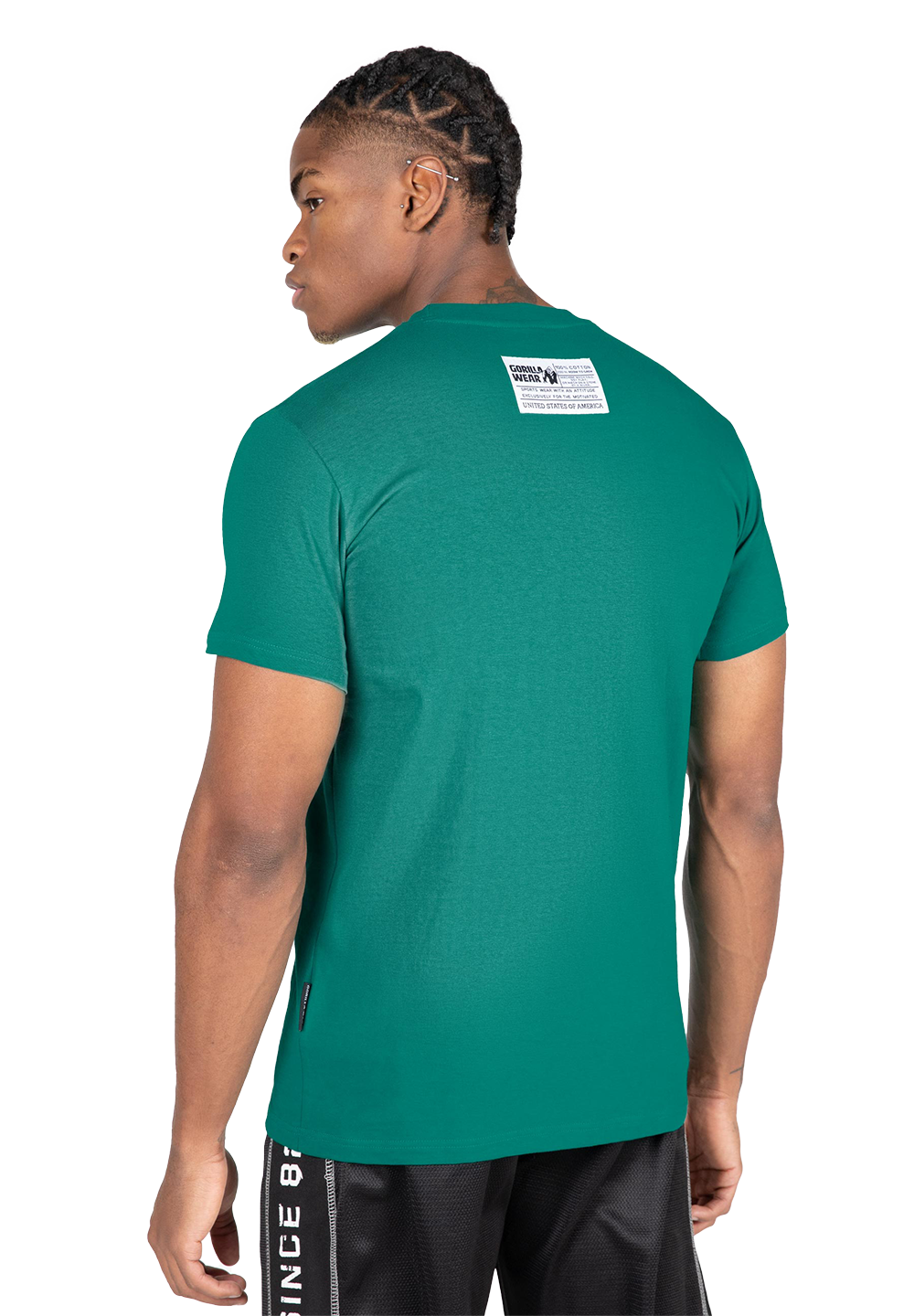 Футболка Classic T-shirt – Teal Green от Gorilla Wear