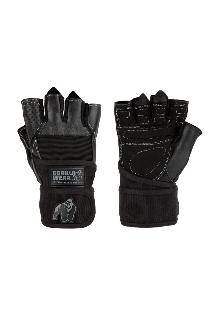 Перчатки Dallas Wrist Wraps Gloves черные для фитнеса