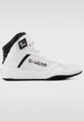 Gwear Classic High Tops – Бело-Черные кроссовки Gorilla Wear