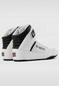 Надежная обувь для силовых тренировок Gwear Classic High Tops Бело-Черные