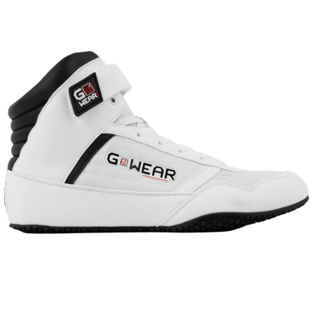 Классическая обувь Gwear Classic High Tops - White/Black от Gorilla Wear