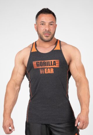 Мужская майка Wallace Tank Top серый оранжевый