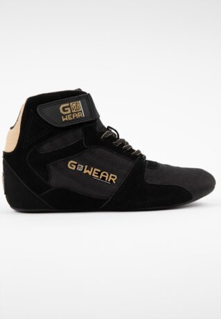 Стильные кроссовки Gorilla Wear Pro High Tops Черно-Золотые