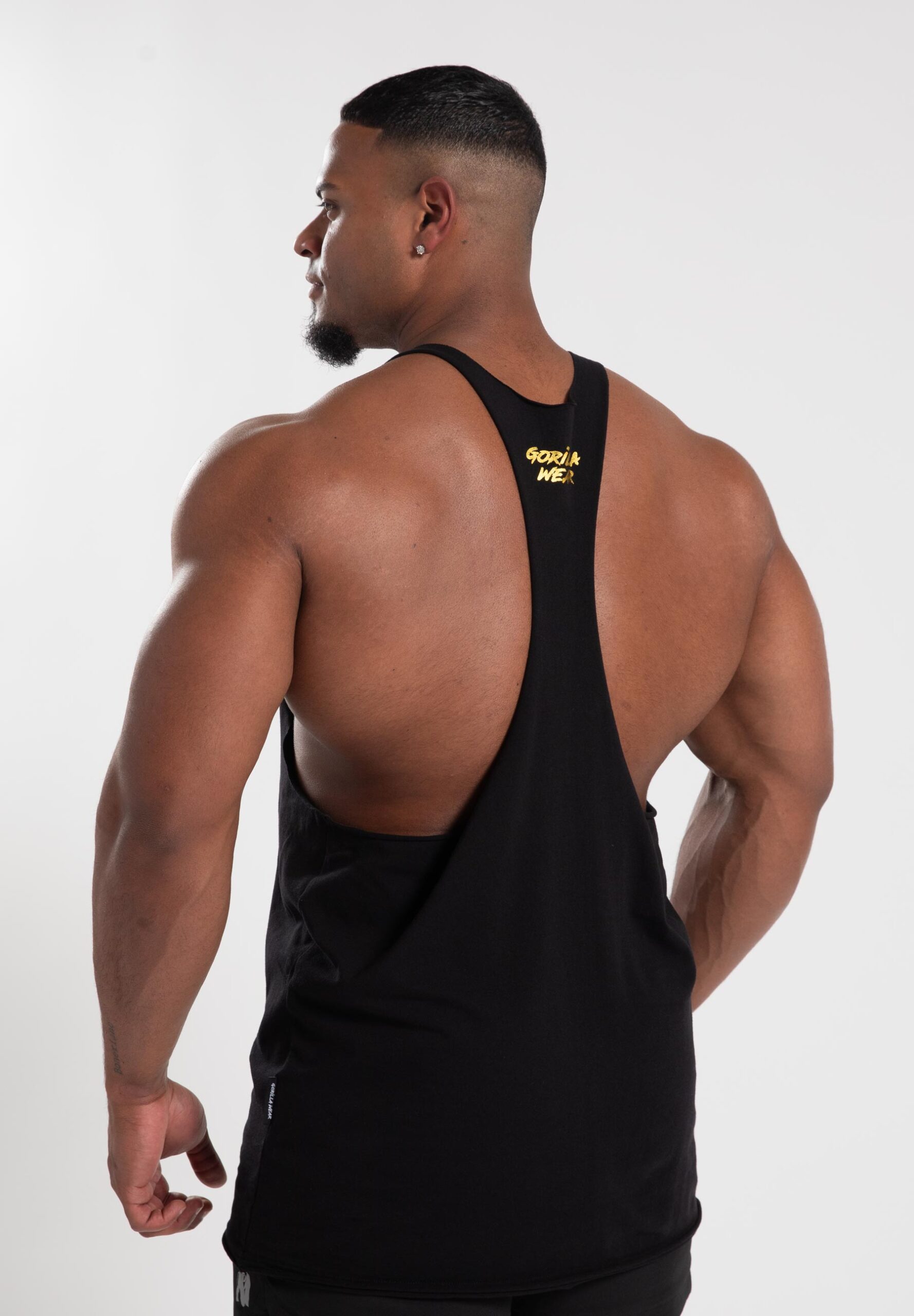 Спортивная майка Melrose Stringer Black Gold для мужчин