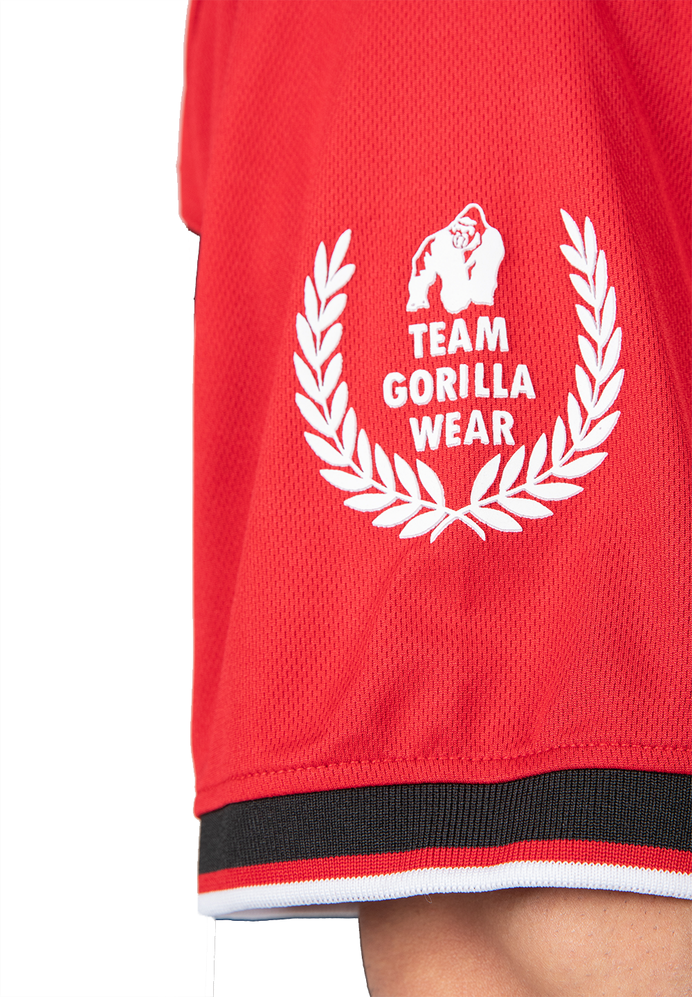 Футболка Trenton Football Jersey - Black/Red от Gorilla Wear