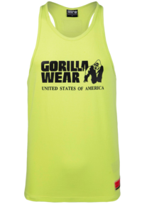 Майка Classic Tank Top - Wild Lime от Gorilla Wear