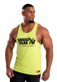 Майка Classic Tank Top - Wild Lime от Gorilla Wear