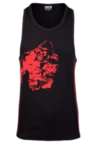 Майка Monterey Tank Top - Black/Red от Gorilla Wear