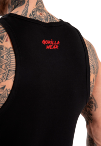 Майка Monterey Tank Top - Black/Red от Gorilla Wear