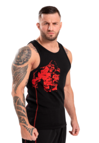 Майка Monterey Tank Top - Black/Red от Gorilla Wear