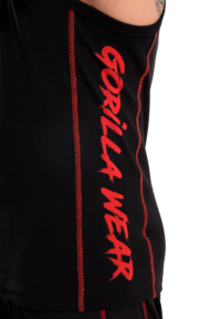 Майка Monterey Tank Top - Black/Red от Gorilla Wear