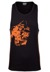 Майка Monterey Tank Top - Black/Orange от Gorilla Wear