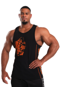 Майка Monterey Tank Top - Black/Orange от Gorilla Wear