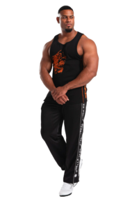 Майка Monterey Tank Top - Black/Orange от Gorilla Wear