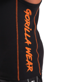 Майка Monterey Tank Top - Black/Orange от Gorilla Wear