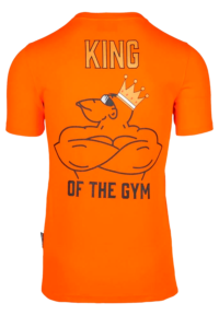 Лимитированная футболка King Of The Gym Limited T-Shirt - Orange от Gorilla Wear