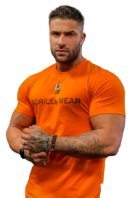 Лимитированная футболка King Of The Gym Limited T-Shirt - Orange от Gorilla Wear