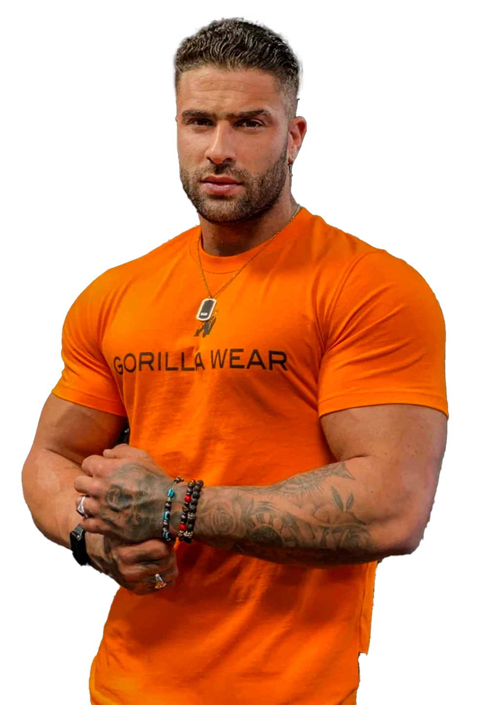 Лимитированная футболка King Of The Gym Limited T-Shirt - Orange от Gorilla Wear