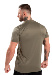 Зеленая футбол Classic Training T-Shirt - Army Green от Gorilla Wear