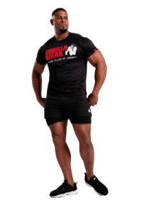 Черная футболка Classic Training T-Shirt - Black от Gorilla Wear