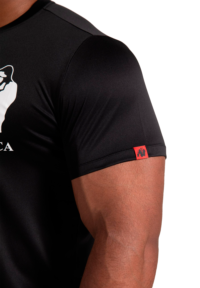 Черная футболка Classic Training T-Shirt - Black от Gorilla Wear