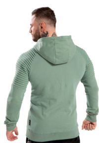 Толстовка Georgia Zipped Hoodie - Green от Gorilla Wear