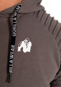 Толстовка Georgia Zipped Hoodie - Gray от Gorilla Wear