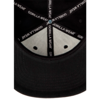 Черная бейсболка Wayne Snapback Cap - Black от Gorill Wear