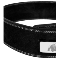 Силовой пояс Gorilla Wear 4 Inch Leather Lever Belt - Black от Gorilla Wear