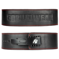 Силовой пояс Gorilla Wear 4 Inch Premium Leather Lever Belt - Black от Gorilla Wear