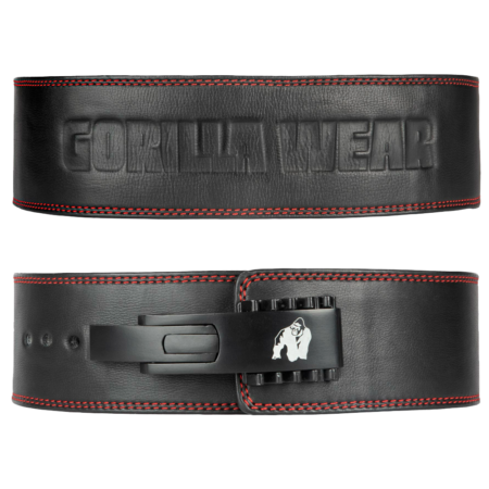 Силовой пояс Gorilla Wear 4 Inch Premium Leather Lever Belt - Black от Gorilla Wear