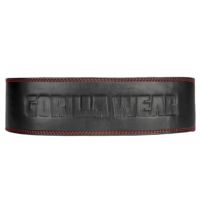 Силовой пояс Gorilla Wear 4 Inch Premium Leather Lever Belt - Black от Gorilla Wear