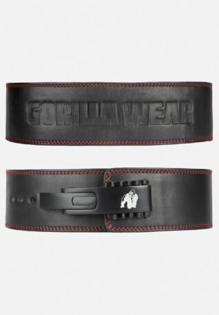 Силовой пояс Gorilla Wear 4 Inch Premium Leather Lever Belt - Black от Gorilla Wear