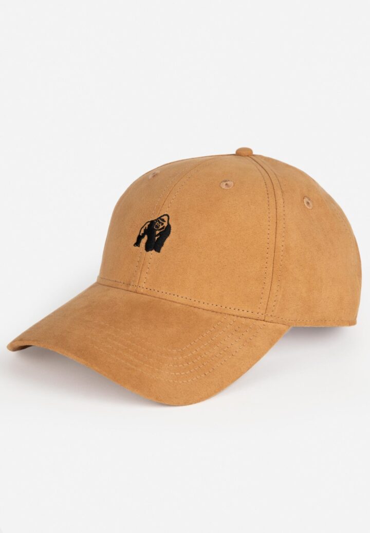 Бежевая бейсболка Cody Suede Cap - Beige от Gorilla Wear