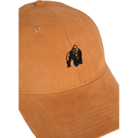 Бежевая бейсболка Cody Suede Cap - Beige от Gorilla Wear