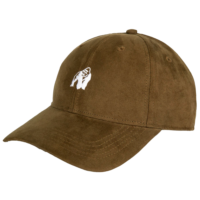 Зеленая бейсболка Cody Suede Cap - Army Green от Gorilla Wear