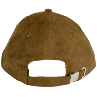 Зеленая бейсболка Cody Suede Cap - Army Green от Gorilla Wear