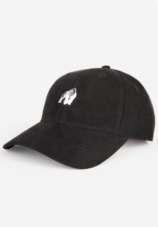 Кепка Cody Suede Cap – Black с логотипом