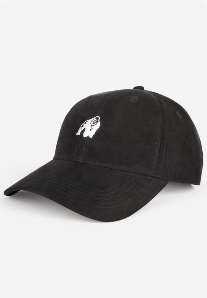 Кепка Cody Suede Cap – Black с логотипом